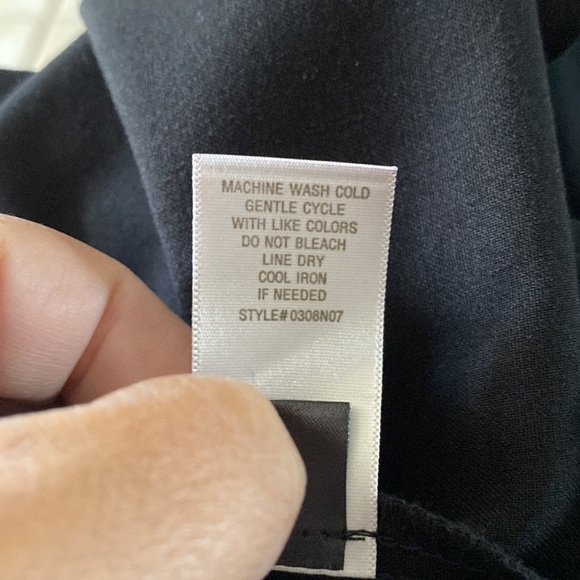 Dress Barn multi wear black dress D-40 - Picture 7 of 7